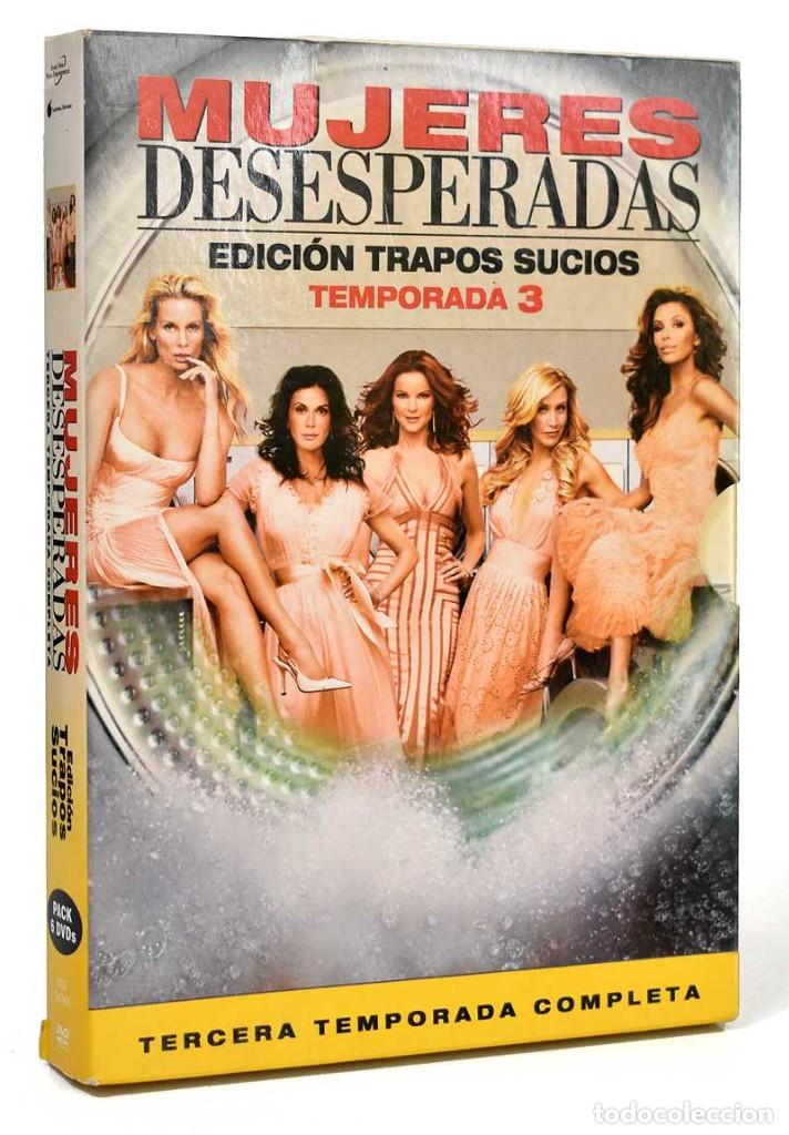 TV Series: Mujeres Desesperadas. Temporada 3 Completa. Edici&oacute;n Trapos Sucios. 6 x DVD