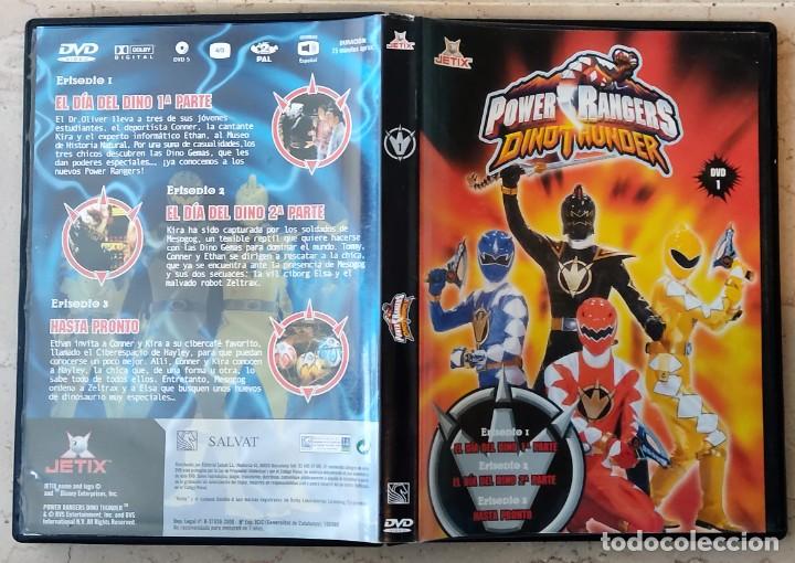 Series de TV: POWER RANGERS - DINOTHUNDER - DVD - Foto 3