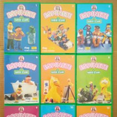 Series de TV: LOTE DVD ESPINETE/BARRIO SÉSAMO (RTVE/PLANETA JUNIOR, 2009). 23 DISCOS ENTRE 1 Y 36. VER DESCRIPCIÓN. Lote 298698818