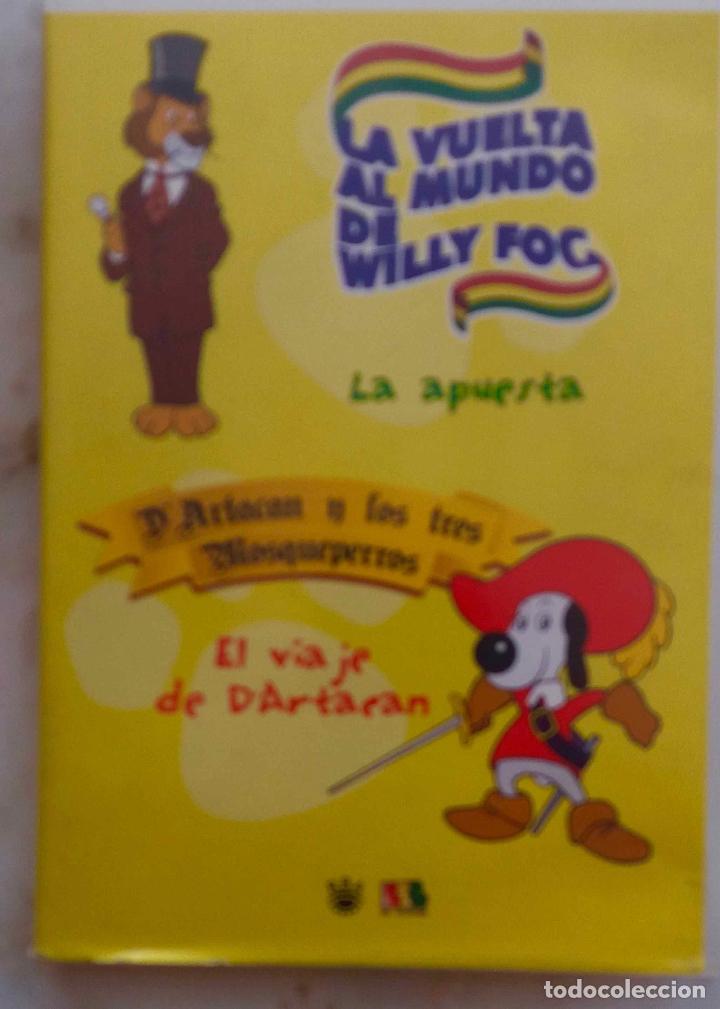 S&eacute;ries TV: LA VUELTA AL MUNDO DE WILLY FOG. D'ARTACAN Y LOS TRES MOSQUTEROS.LA APUESTA.EL VIAJE .DVD