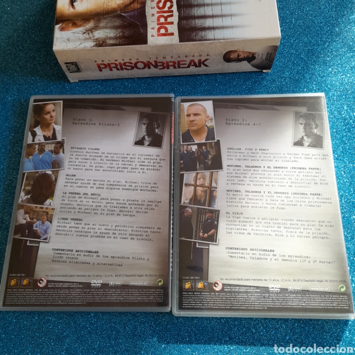 Series de TV: Prison Break primera temporada completa DVD - Foto 7