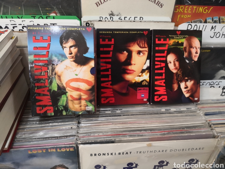 S&eacute;ries TV: Lote DVDs smallville, superman, 1,2,3,temporadas