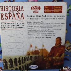 Series de TV: DOCUMENTAL 12 DVDS HISTORIA DE ESPAÑA CASI NUEVA