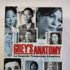 Series de TV: 4 DVD. ANATOMIA DE GREY. TEMPORADA DOS. GREY'S ANATOMY.. Lote 308020173