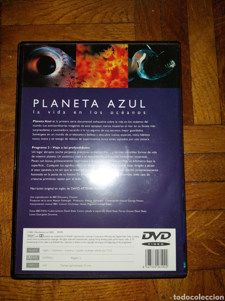 Series de TV: Planeta Azul: La vida en los oc&eacute;anos BBC (9 DVDs) - Foto 3