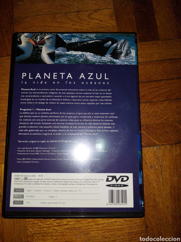 Series de TV: Planeta Azul: La vida en los oc&eacute;anos BBC (9 DVDs) - Foto 6