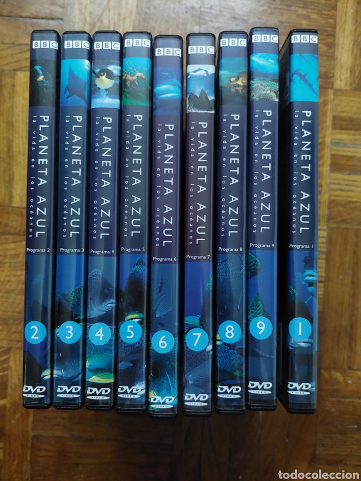 S&eacute;ries TV: Planeta Azul: La vida en los oc&eacute;anos BBC (9 DVDs)