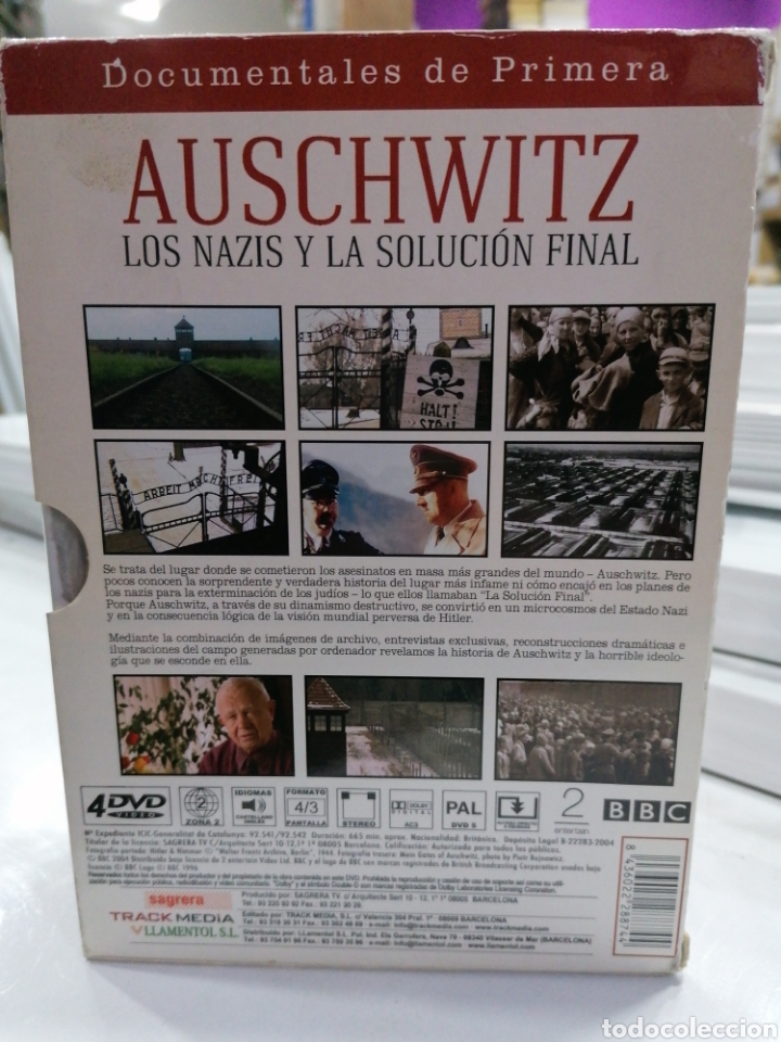 Series de TV: Pack 4 dvd Auschwitz Los Nazis y la Solucion Final - Foto 3