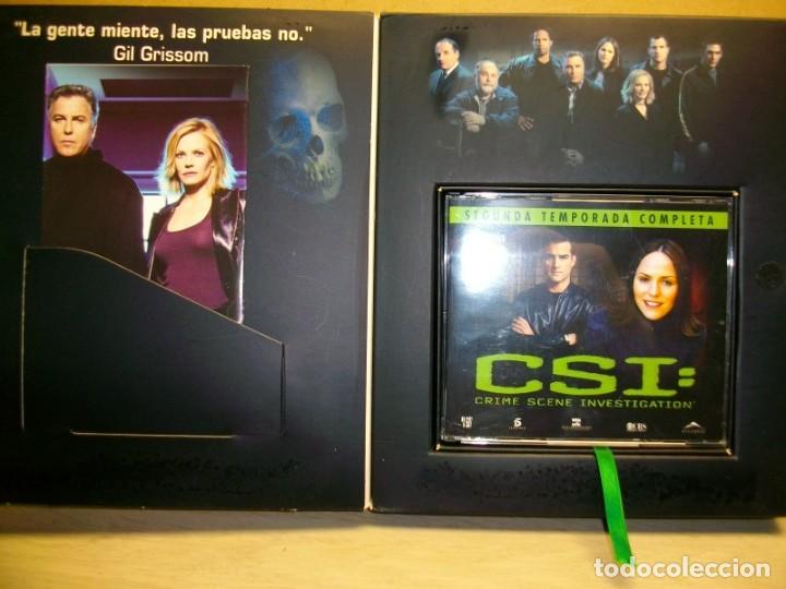 Series de TV: CSI - 2 Temporada Completa (6 Discos) DVD - Foto 2