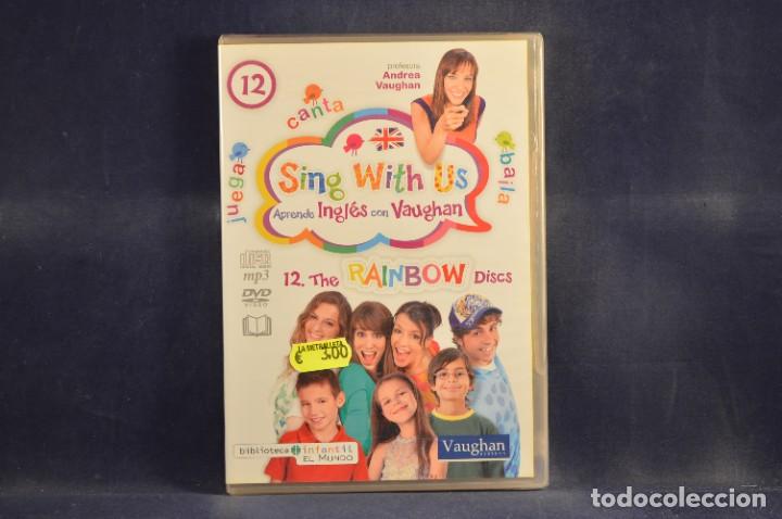 Series de TV: THE RAINBOW DISCS 12 - SING WITH US - APRENDE INGL&Eacute;S CON VAUGHAN - DVD+CD