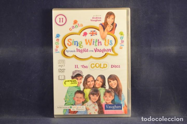 Series de TV: THE GOLD DISCS 11 - SING WITH US - APRENDE INGL&Eacute;S CON VAUGHAN - DVD+CD