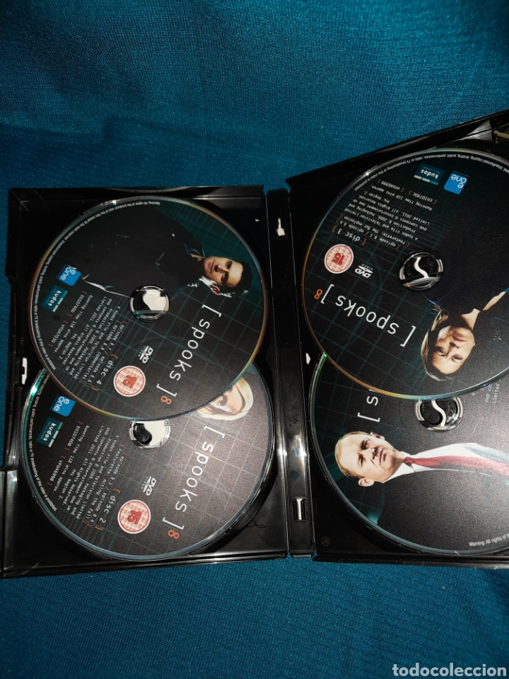 Series de TV: PACK DVDS SERIE SPOOKS 8, INGL&Eacute;S - Foto 3