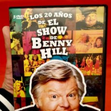 Series de TV: LOS 20 AÑOS DE EL SHOW DE BENNY HILL. 52 EPISODIOS EN 5 DVDS. COMPLETA. ÚNICA EN TC.. Lote 325321098