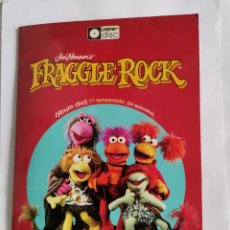 Series de TV: FRAGGLE ROCK ALBUM DVD 1ª TEMPORADA 24 EPISODIOS COMPLETO. Lote 327819808
