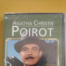 Series de TV: AGATHE CHRISTIE POIROT, 4 DVD DURACION 380MINUTOS + 50MINUTOS DOCUMENTAL. Lote 331709013