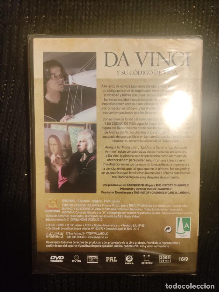 Series de TV: DA VINCI Y SU CODIGO DE VIDA..DVD.H.HISTORIA...NUEVO ! - Foto 2