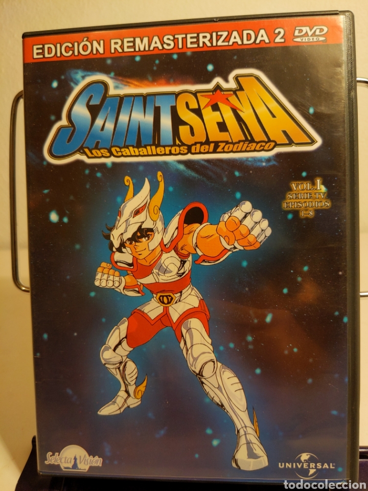 Series de TV: SAINT SEIYA CABALLEROS DEL ZODIACO DVD VOL.1 2 DISCOS EDC. REMASTERIZADA CAP. 1-8