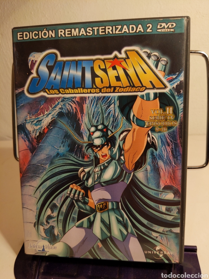 Series de TV: SAINT SEIYA CABALLEROS DEL ZODIACO DVD VOL.2. 2 DISCOS EDC. REMASTERIZADA CAP. 9-16