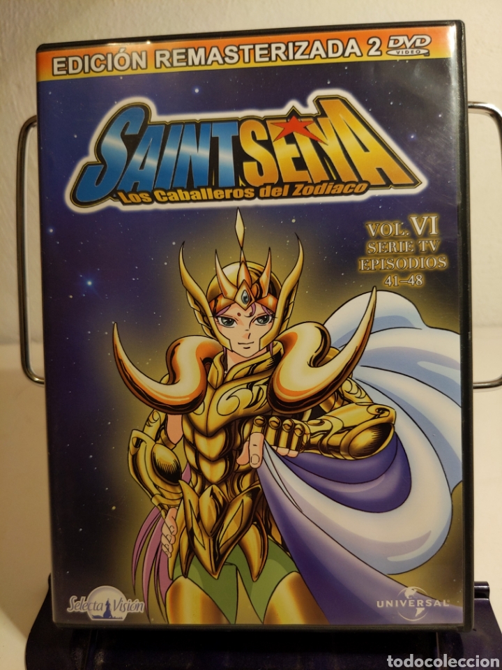 Series de TV: SAINT SEIYA CABALLEROS DEL ZODIACO DVD VOL.VI 2 DISCOS EDC. REMASTERIZADA CAP. 41-48