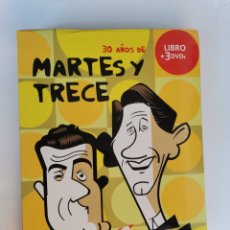 Series de TV: 30 AÑOS DE MARTES Y TRECE LIBRO + 3 DVDS. Lote 343300863