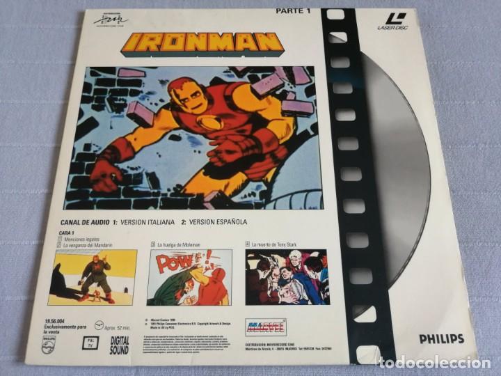Series de TV: Iron Man -Parte 1- LaserDisc - Foto 1