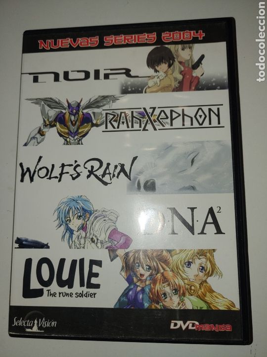 Series de TV: DVD NUEVAS SERIES 2004 MANGA ANIME SELECTA VISION, NOIR LOUIE DNA RAHXEPHON WOLF'S RAIN