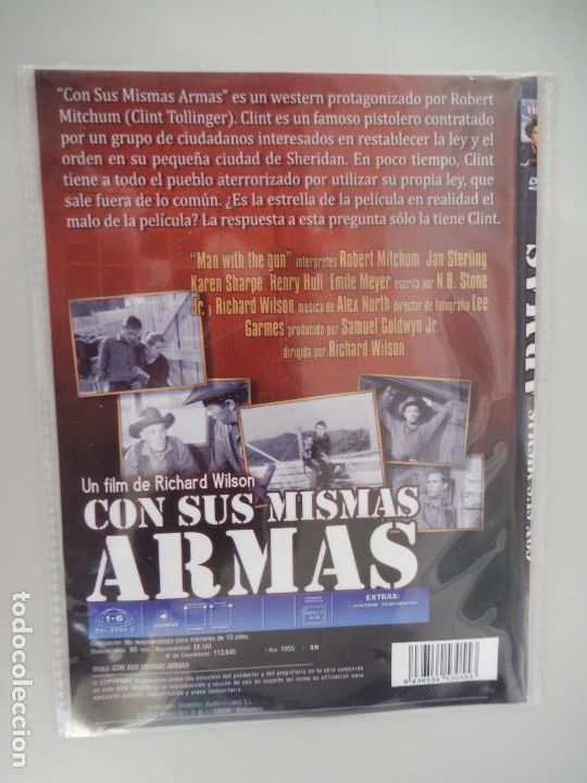 Series de TV: CON SUS MISMAS ARMAS - ROBERT MITCHUM- DVD - Foto 2
