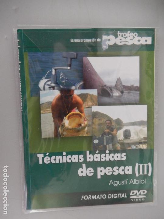 Series de TV: TECNICAS BASICAS DE PESCA II - AGUSTI ALBIOL- DVD - Foto 1
