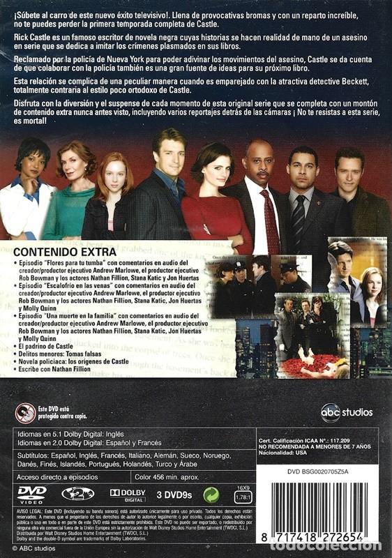 Series de TV: CASTLE LA PRIMERA TEMPORADA COMPLETA - Foto 2