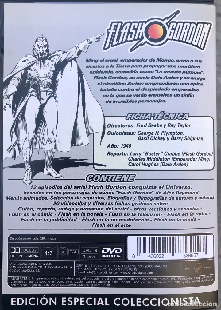 Series de TV: Flash Gordon DVD - Foto 2