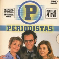 Series de TV: PERIODISTAS 4 DVDS PRIMERA TEMPORADA SEGUNDA PARTE JOSE CORONADO. Lote 352634449