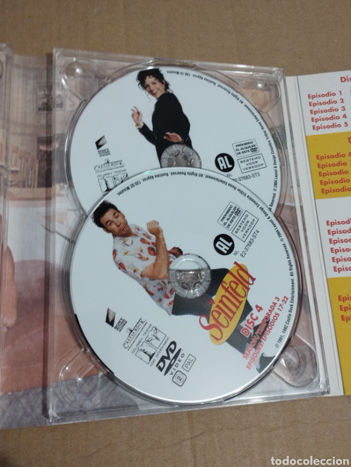 Series de TV: SEINFELD. TEMPORADA 3 (4 DVDS) - Foto 3