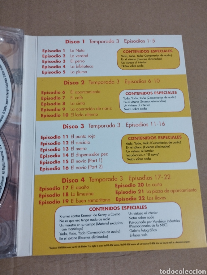 Series de TV: SEINFELD. TEMPORADA 3 (4 DVDS) - Foto 4