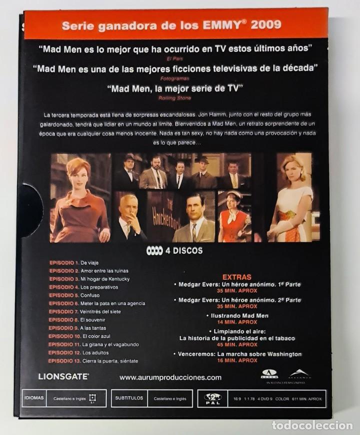 Series de TV: Mad men - Temporada 3 (DVD) - Foto 2