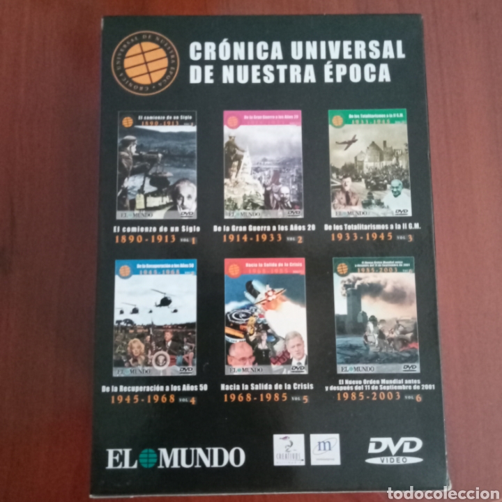 Series de TV: Colecci&oacute;n Completa Cr&oacute;nica Universal de nuestra &Eacute;poca 6 DVD - Foto 2