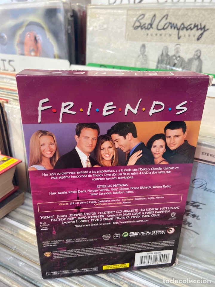 Series de TV: Friends s&eacute;ptima temporada completa - Foto 2