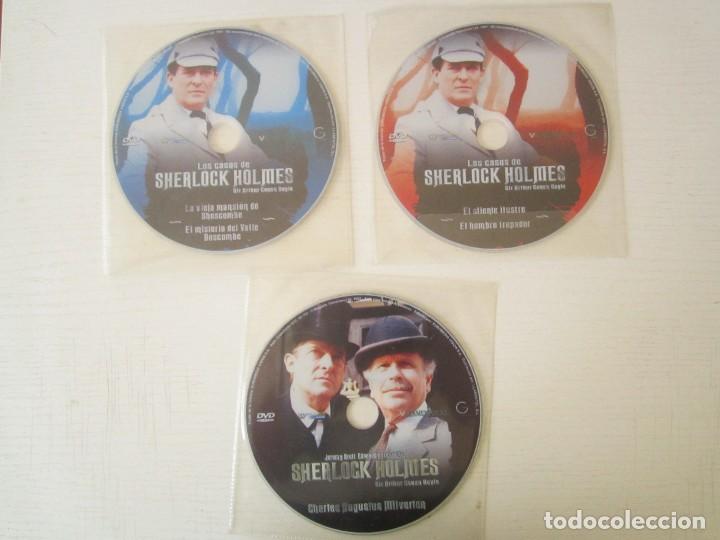 Series de TV: (LOTE 5B) 3 DVD SHERLOCK HOLMES - Foto 1