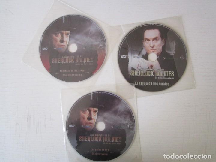 Series de TV: (LOTE 6B) 3 DVD SHERLOCK HOLMES - Foto 1
