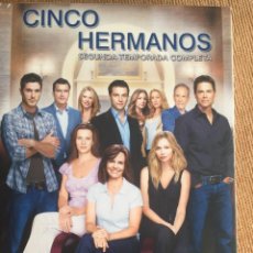 Series de TV: CINCO HERMANOS SEGUNDA TEMPORADA COMPLETA 5 DVD. Lote 362277325
