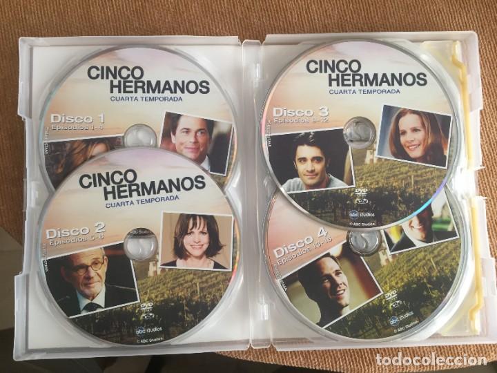 Series de TV: CINCO HERMANOS CUARTA TEMPORADA COMPLETA 6 DVD - Foto 3