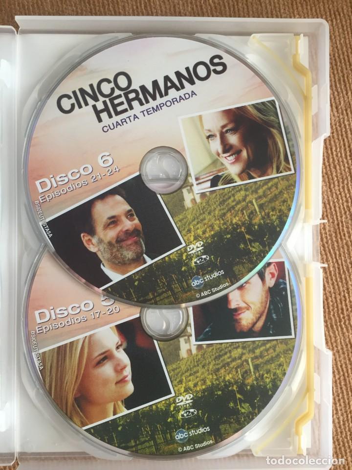 Series de TV: CINCO HERMANOS CUARTA TEMPORADA COMPLETA 6 DVD - Foto 4