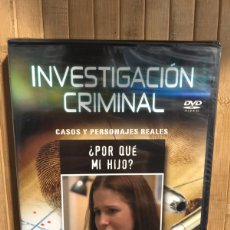 Series de TV: INVESTIGACIÓN CRIMINAL ( POR QUÉ MI HIJO? ) DVD - PRECINTADO -. Lote 363813560