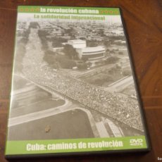 Series de TV: LA REVOLUCIÓN CUBANA, LA SOLIDARIDAD INTERNACIONAL. CUBA: CAMINOS DE REVOLUCIÓN. 2.004. Lote 364311051