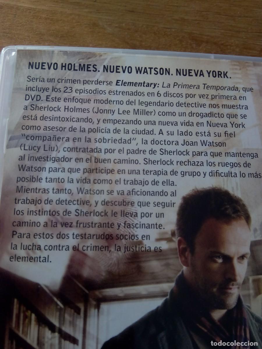 Series de TV: ELEMENTARY / PRIMERA TEMPORADA. 23 CAPITULOS, 6 DVD - Foto 4