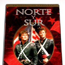 Series de TV: NORTE Y SUR - SERIE COMPLETA (PARTES 1, 2 Y 3 - 8 DISCOS) - PATRICK SWAYZE DVD DESCATALOGADAS. Lote 365381561