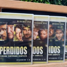 Series de TV: SERIE PERDIDOS TERCERA TEMPORADA COMPLETA 23 CAPÍTULOS EN 6 CDS + 1 CD CON CONTENIDOS EXTRAS.. Lote 365879956