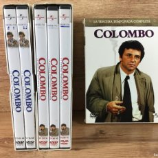Series de TV: COLOMBO - LOTE TEMPORADA 1-2-3 ( 14 DVDS ) PERFECTO ESTADO - ESPAÑOL CASTELLANO. Lote 365987636
