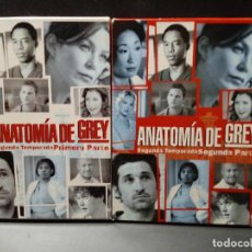 Series de TV: ANATOMIA DE GREY , SEGUNDA TEMPORADA 1ª PARTE Y 2º PARTE - 8 DVD,S EN CAJA `PEPETO. Lote 366153061