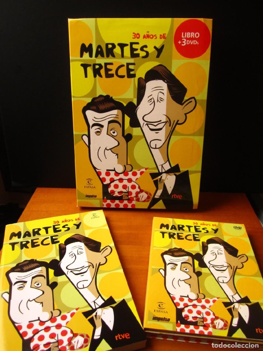 Series de TV: 30 A&ntilde;os de Martes y Trece (Libro + 3 DVDs) - Foto 1