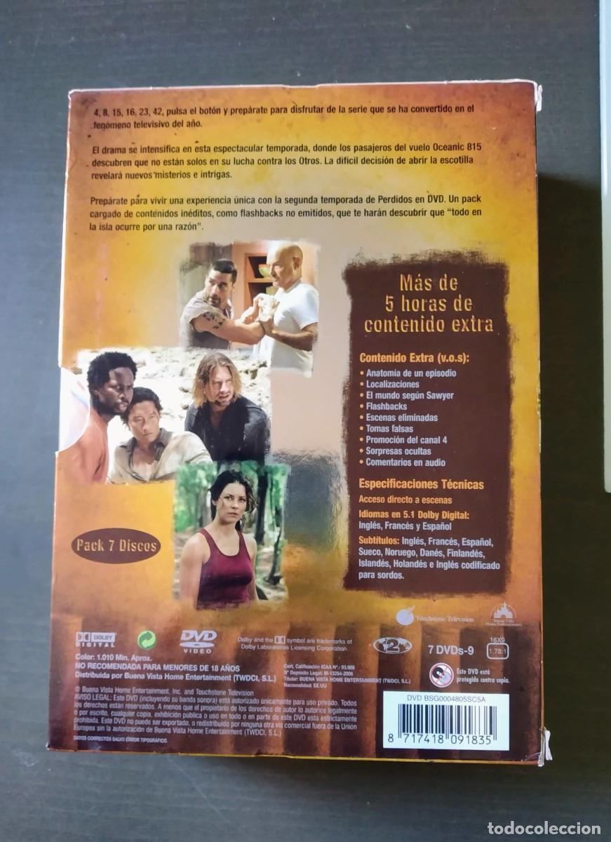 Series de TV: PERDIDOS (LOST). 2&ordf; TEMPORADA 2. DVD. COMPLETA - Foto 3